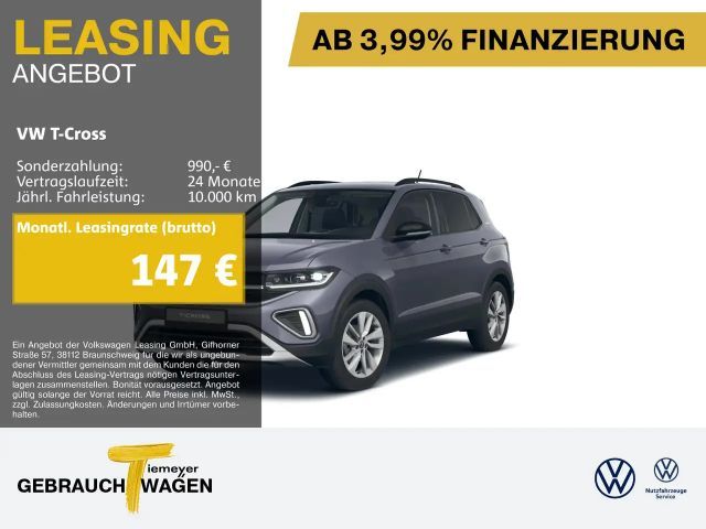 Volkswagen T-Cross 1.0 TSI ENERGY IQ.LIGHT LM17 SOUNDSYS 2025 Benzine