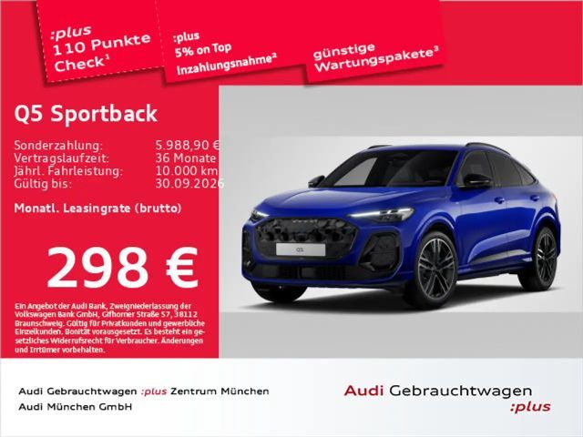 Audi Q5 NEU TFSI qu. S line Pano/HuD/AHK/B& 2025 Benzine
