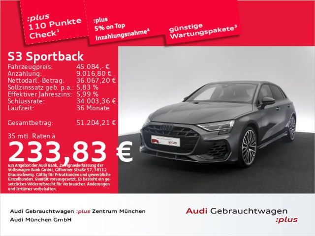 Audi S3 TFSI S tronic Matrix/Navi+ 2025 Benzine