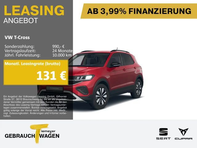 Volkswagen T-Cross 1.0 TSI GOAL ASSIST LM16 APP-CONNECT 2025 Benzine
