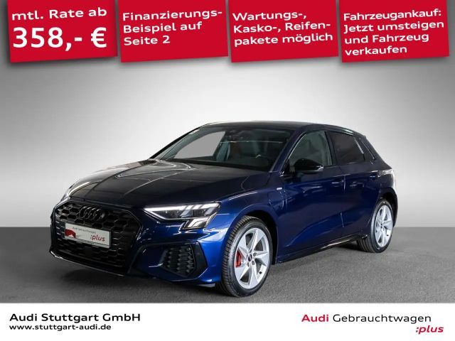 Audi A3 45 TFSI e S line LED virtCo Kamera 2022 Hybride / Benzine