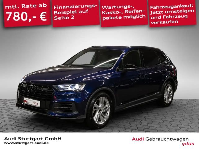 Audi Q7 55 TFSI quattro S line Head Up Pano AHK 20'' 2022 Benzine