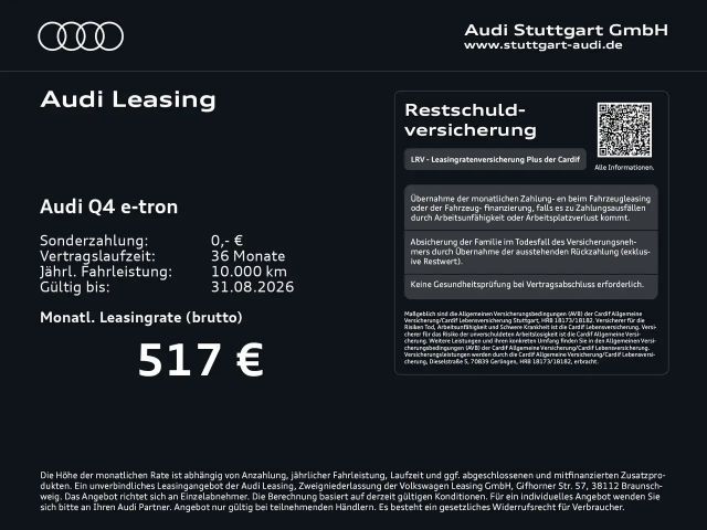 Audi Q4 e-tron