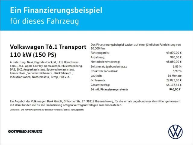 Volkswagen T6.1 Transporter