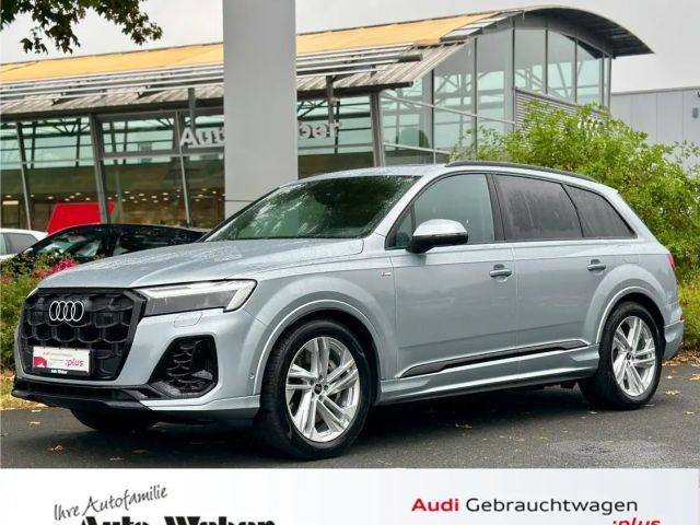 Audi Q7 TFSIe q S LINE BLACK PANO AHK 360° HuD MATRIX 2025 Hybride / Benzine