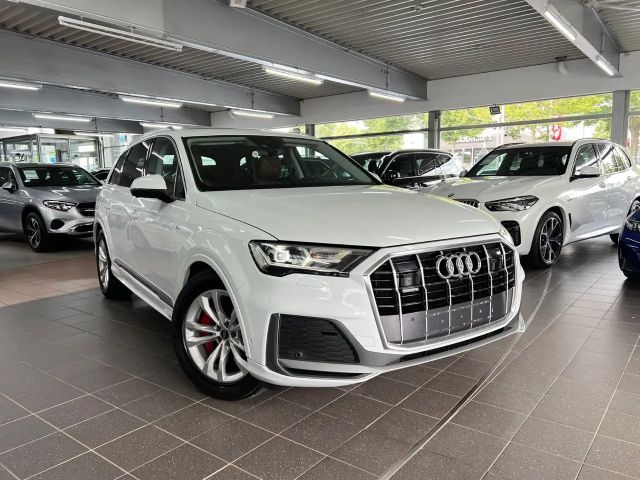 Audi Q7 55 TFSIe quattro S line Luft-Pano-AHK-ACC-AMB 2021 Hybride / Benzine