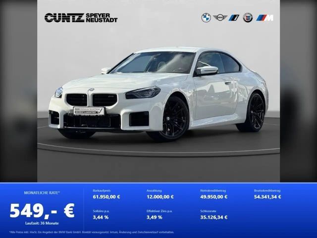 BMW M2 Coupé ab 1,99% eff. / 1.000,- Zubehör Gutschein Dr 2025 Benzine