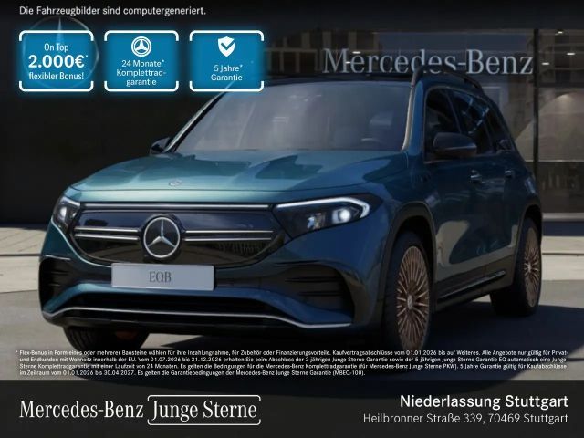Mercedes-Benz EQB 350 4M ELECTRICART+20"+PLUS-PAKET+PANO+360+HUD 2024 Elektrisch