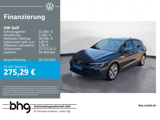 Volkswagen Golf 1.5 eHybrid DSG ENERGY AHK PanoDach Netzlad 2025 Hybride / Benzine