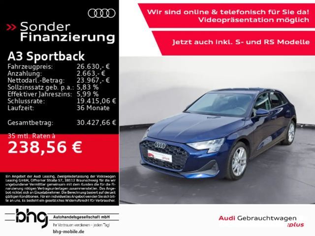 Audi A3 30 TFSI S tronic ParkAssist plus Na 2025 Benzine