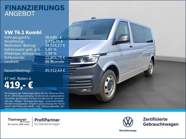 Volkswagen T6.1 Kombi ALLRAD LR LANG 8-SITZE DIFFSPERRE LED 2022 Diesel