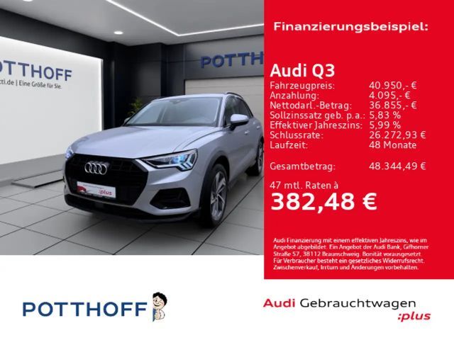 Audi Q3 35 TFSI ADVANCED AHK NAVI SONOS LED SITZHZG 2026 Benzine