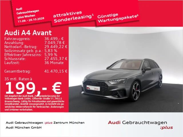 Audi A4 40 TFSI S tronic S line competition AHK 2024 Benzine