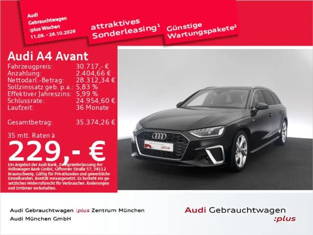 Audi A4 40 TDI S tronic 2x S line AHK/Matrix/Vi 2024 Diesel