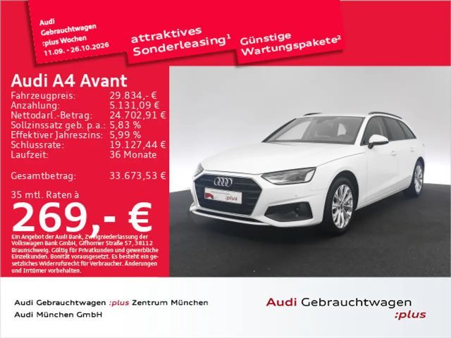 Audi A4 40 TFSI S tronic AHK/Kamera/Navi+ 2023 Benzine
