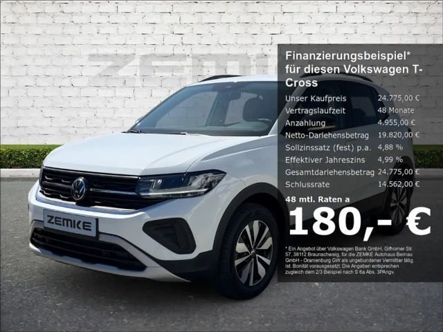 Volkswagen T-Cross 1.0 TSI DSG GOAL 3,99% AHK-abnehmbar Navi Digitale 2024 Benzine