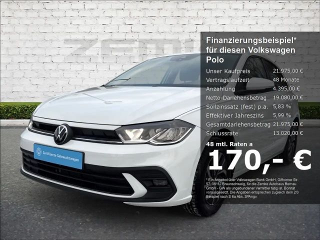 Volkswagen Polo VI 1.0 TSI Life Digitales Cockpit LED Apple CarPla 2026 Benzine