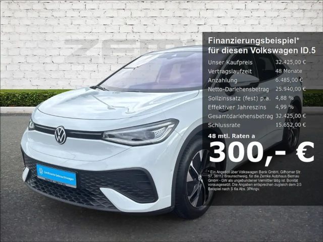 Volkswagen ID.5 Pro Performance AHK-klappbar Panorama Navi Memory 2022 Elektrisch