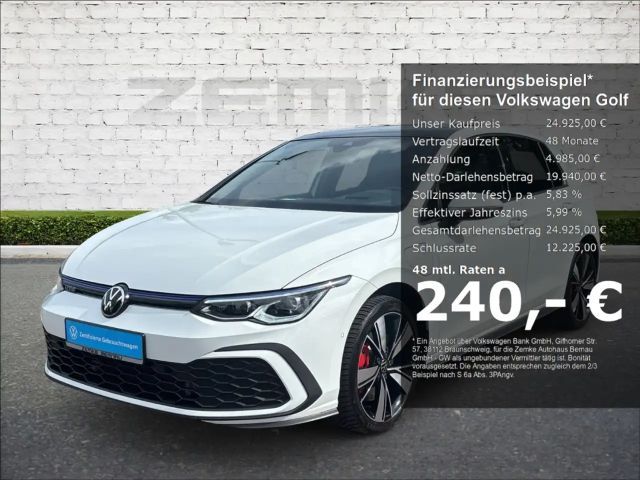 Volkswagen Golf VIII GTE 1.4 eHybrid DSG HUD El. Panodach Navi Dig 2021 Hybride / Benzine