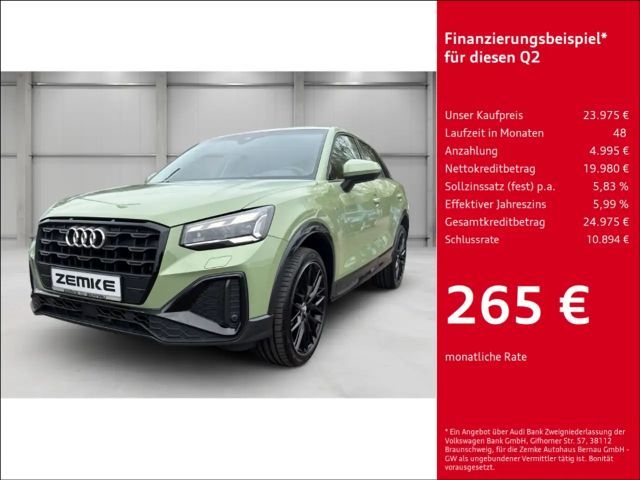 Audi Q2 35 TFSI S tronic S-line StandHZG Navi Digitales Co 2021 Benzine