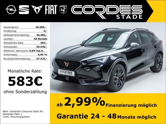 Cupra Formentor VZ Tribe Edition 4Drive Automatik Tempomat PDC 2024 Benzine