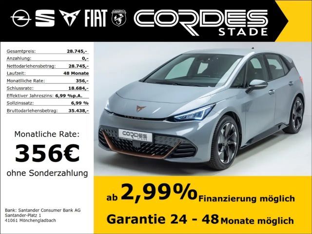Cupra Born 170 kW Elektro Automatik Apple CarPlay PDCv+h (120 2023 Elektrisch