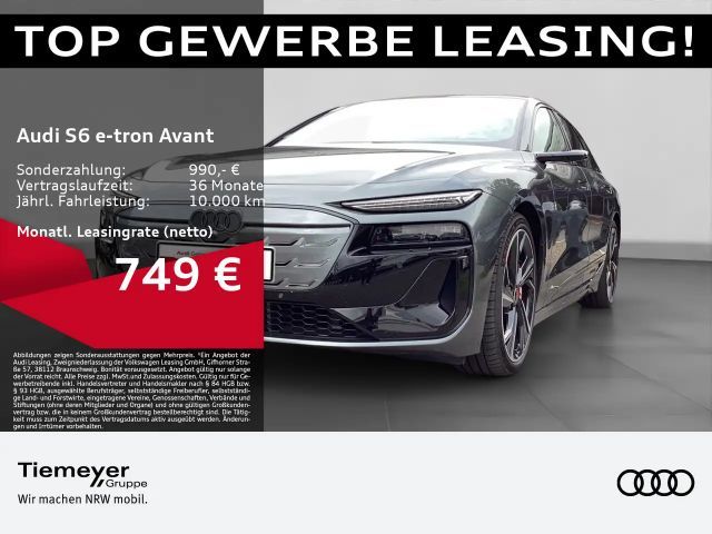 Audi S6 e-tron S6 Avant e-tron Q SITZKLIMA LM21 B&O 2025 Elektrisch