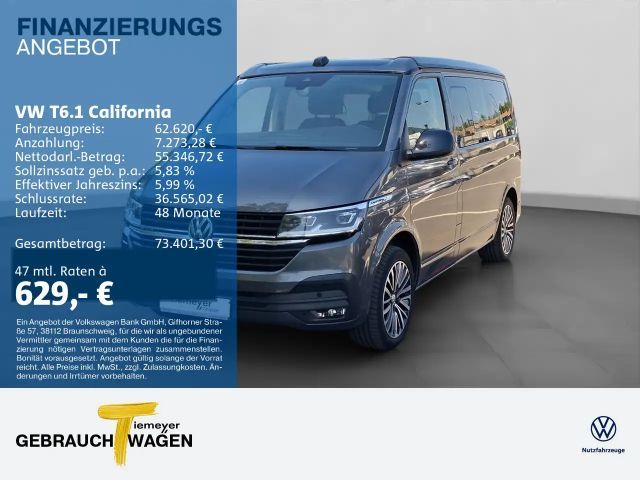 Volkswagen T6.1 California ALLRAD BEACH TOUR EDITION AHK AC 2022 Diesel