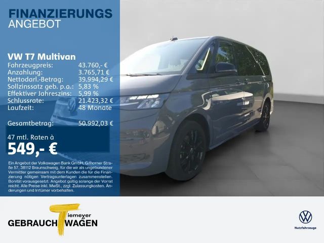 Volkswagen T7 Multivan TDI LANG LIFE AHK VIRTUAL LM18 2024 Diesel
