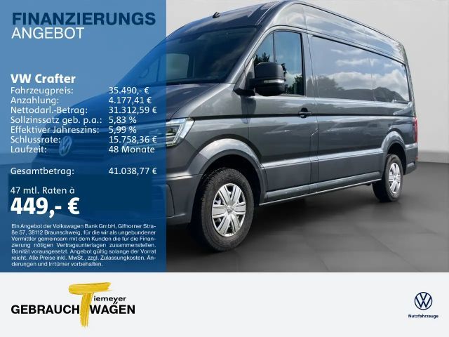 Volkswagen Crafter 35 Kasten Allrad MR HD AHK KLIMA 2023 Diesel