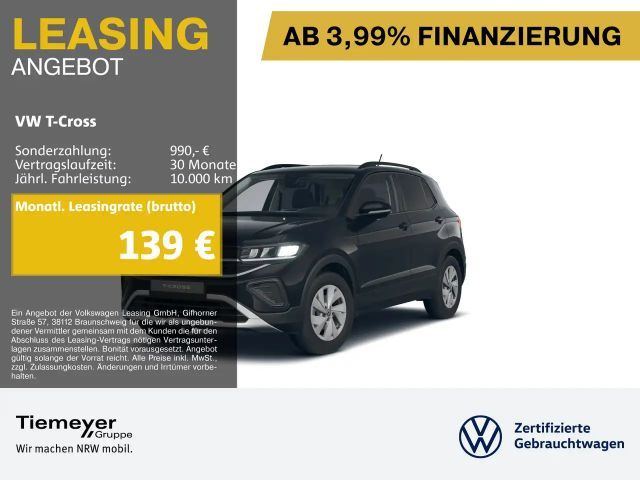 Volkswagen T-Cross 1.0 TSI LIFE LED NAVI KAMERA SITZHZ LM16 2025 Benzine