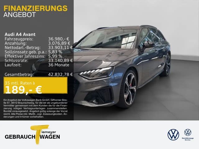 Audi A4 40 TFSI Q 2x S LINE MATRIX AHK LM19 2025 Benzine