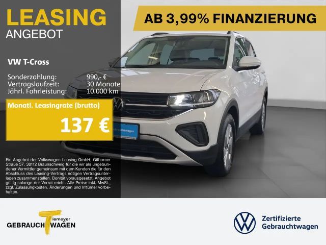 Volkswagen T-Cross 1.0 TSI LIFE NAVI KAMERA SITZHZG LED 2025 Benzine
