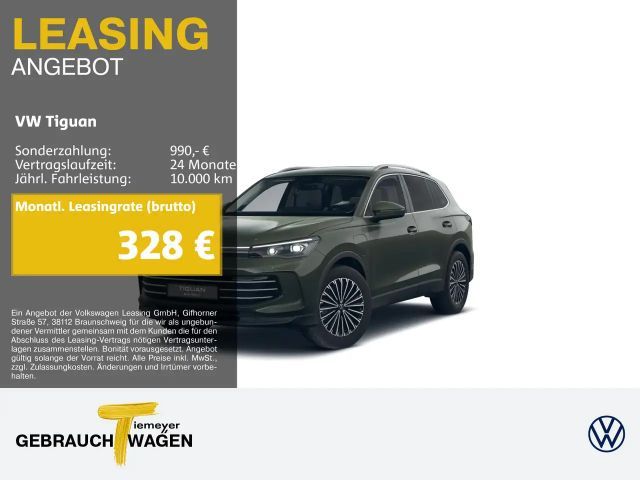 Volkswagen Tiguan e-Hybrid DSG ELEGANCE LEDER AHK KAMERA SO 2025 Hybride / Benzine