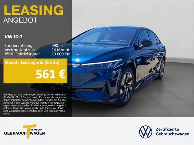 Volkswagen ID.7 PRO WÄRMEPUMPE LM20 AHK H+K 2025 Elektrisch
