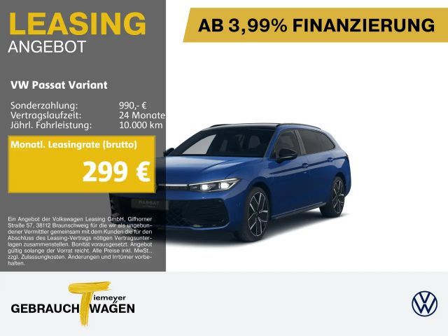 Volkswagen Passat Variant eHYBRID DSG R-LINE UPE82 AHK KAME 2025 Hybride / Benzine