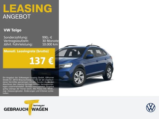 Volkswagen Taigo 1.0 TSI LIFE LED NAVI KAMERA APP-CON 2025 Benzine