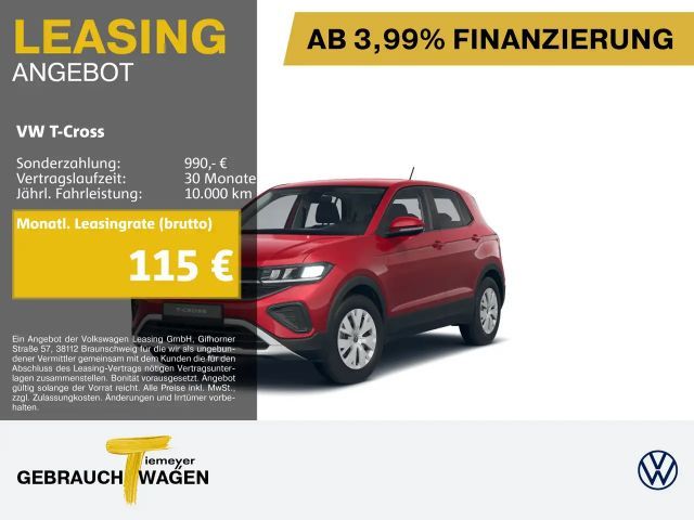 Volkswagen T-Cross 1.0 TSI SITZH LED PDC+ KLIMA 2025 Benzine