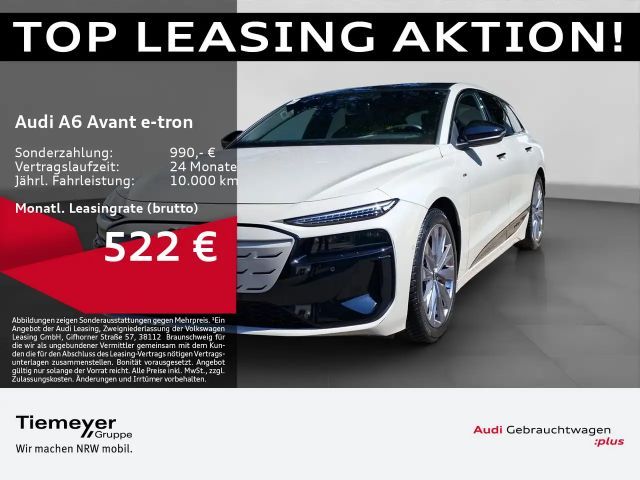 Audi A6 e-tron S LINE PANO BuO LM21 AHK 2025 Elektrisch