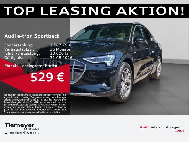 Audi e-tron 50 Q S LINE AHK LM20 HuD NACHT 2023 Elektrisch