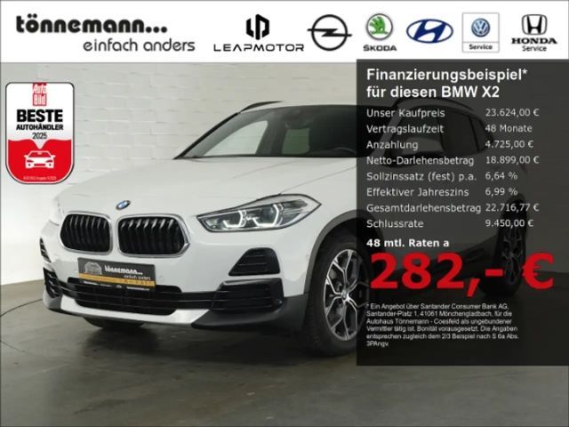 BMW X2 sDrive 18 i ADVANTAGE PLUS DCT+NAVI+SITZHEIZUNG+LE 2022 Benzine