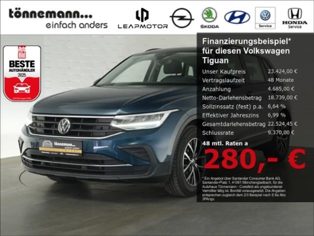 Volkswagen Tiguan TIGUAN LIFE TDI DSG+AHK+NAVI+LED-SCHEINWERFER+RÜCK 2022 Diesel