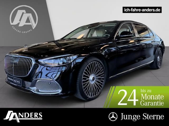 Mercedes-Benz S 680 Maybach 4M Leder weiss+TV+Standhzg+HA-Lenk 2023 Benzine