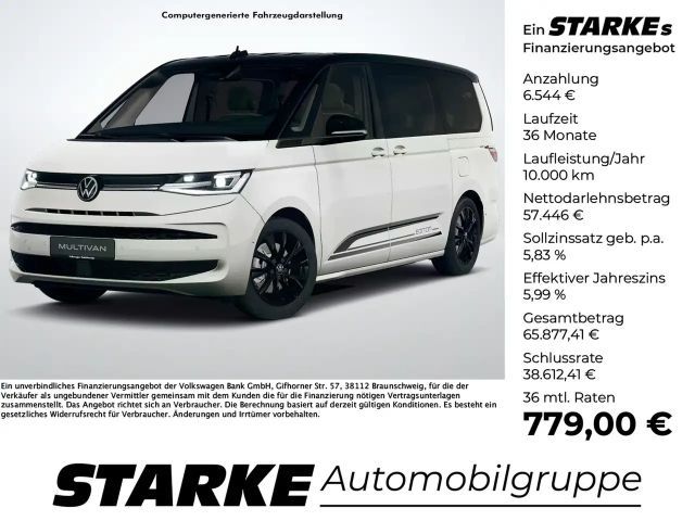Volkswagen T7 Multivan 1.5 eHybrid 4Motion DSG Edition lang 2026 Hybride / Benzine