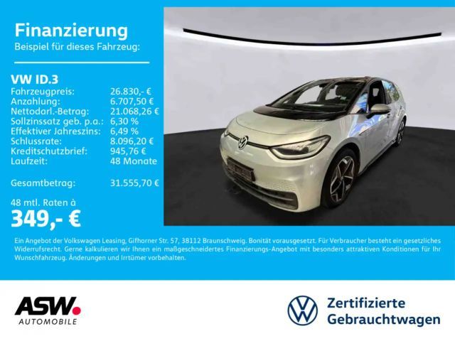 Volkswagen ID.3 Pro S LED Navi ACC SHZ PDC Wärmepumpe 2022 Elektrisch