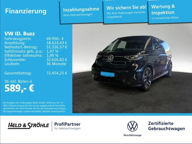Volkswagen ID. Buzz ID.Buzz GTX 4M LR AHK 7S HuD 360° E-HECKKL&TÜREN 2025 Elektrisch