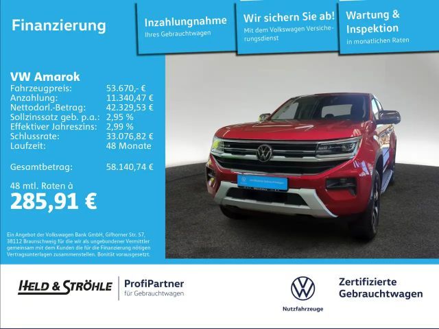 Volkswagen Amarok Style 3.0 TDI 4M AHK LEDER MATRIX STANDHZ 2025 Diesel