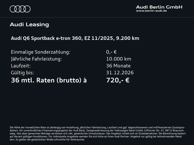 Audi Q6 e-tron