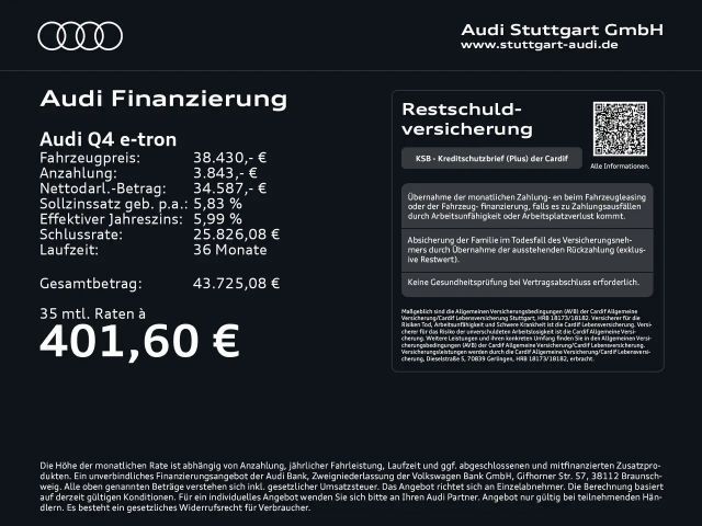 Audi Q4 e-tron