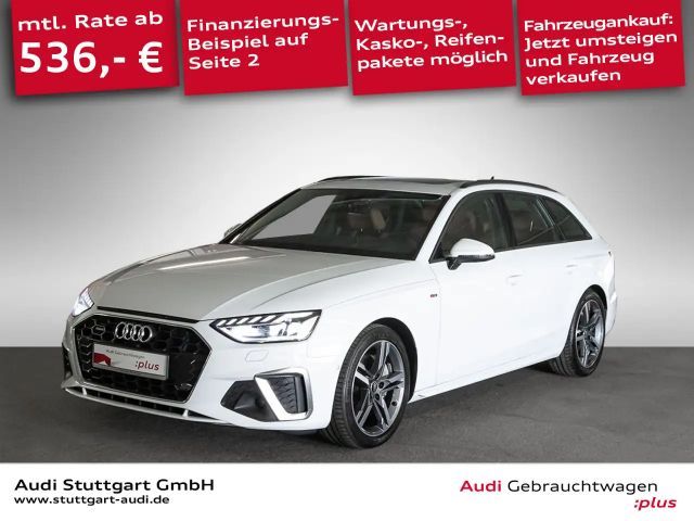 Audi A4 40 TDI qu S line AHK Matrix Pano HeadUp 2023 Diesel